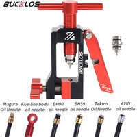 AliExpress BUCKLOS Bike Hydraulic Brake Oil Needle Tool for BH90/AVID/TEKTRO Bike Brake Cable Cutter Bicycle Hydraulic Oil Needle Insert