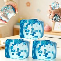 Premium Squishy Ice Cube Stress Relief Ball Sensory Fidget Toys for Autism ADHD Anxiety Relief for Adults Easter Christmas Gift