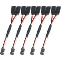 100/150/200/300/500mm RC Servo Y Extension Cord Cable Lead Wire For RC Servo JR Futaba RC Airplane Helicopter Car DIY
