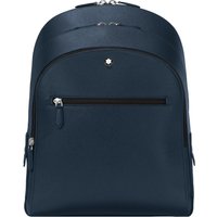 MONTBLANC Calfskin Backpack Medium Unisex Ink Blue 131716