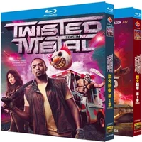 HD TV Series Twisted Metal Seasons 1-2, Blu-ray 4 Discs English Pronunciation BD DVD