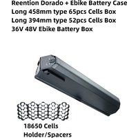 AliExpress Dsaikl Reention Dorado Plus Ebike Battery Box 65 52 pcs 18650 cells 36v 48v E-bike Battery Box with Cells Spacers Dorado Battery Case