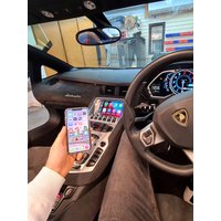 RideMedia Latest Apple Maps GPS Siri Voice Comand BT Music Android CarPlay Solution for Lamborghini Aventador LP700 720 750