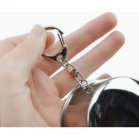 C Stainless Steel Folding Cup With Keychain Portable Retractable Telescopic Cups