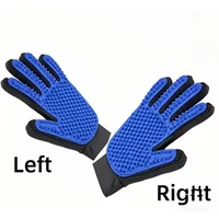 1 Pair of Pet Hair Gloves, Pet Dog and Cat Grooming Cleaning Gloves, Hair Remover, Massage Brush, Animal Supplies, Cat Accessories