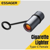 Essager Type-C Cigarette Lighter Windproof Tungsten Heating No Flame Can Be Carried On The Plane OTG-Compatible USB-C Lighter