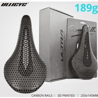 Ultra 3D Printed Ultralight Bicycle Saddle 189g 255x145mm Carbon Saddle Bicycle Seats for MTB Road Gravel Bike Parts
