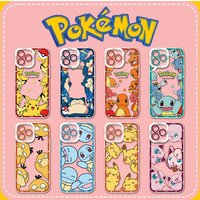 Cute P-Pokémons Phone Case for Samsung S26 S25 S24 S23 S22 S21 S20 FE Note20 Note10 Plus Ultra Lite Edge 5G Clear Soft TPU Cover