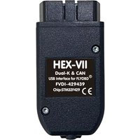 VCDSV25.3 OBD2 Diagnostic Scanner Tool OEM REAL V2 Multi-Language HEX V2 Cable for VW Audi Skoda Seat - VCDS-V2 VAG COM