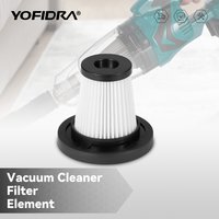 YOFIDRA Staubsauger-Zubehör Ersatzfilter Wiederverwendbares Luftfilter-Netzelement