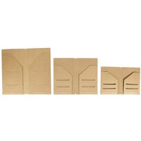 Kraft Paper File Folder Refillable Travel Journal Portable Passport Size Refill Cards Insert Organizer For Notebook Arrangement