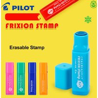 1pc Japan PILOT Frixion Stamp Mini Erasable Stamp Office Notebook Cute Mark Multi Color Optional School Office Supplies