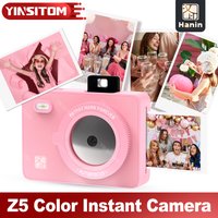 HPRT Z5 Color Photo Printer Instant Camera 300DPI Portable Mini Color Photo Printer Instant Camera Machine Picture Print