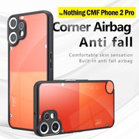 Cover for Nothing CMF Phone 2 Pro Case Ultra Thin Matte Translucent & Clear Full Protection Funda for Nothing CMF 2 Pro Capa