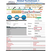GTS+ Global Techstream+ V2026.01.004 One Year for Toyota/Lexus Global Diagnostic Tool work with J2534 Mini Vci openport chipsoft