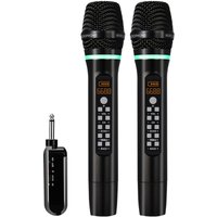 Professional UHF Wireless Microphone Handheld Bluetooth Karaoke Microphone Recording Studio Home Party Singing for Car Speaker