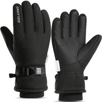 AliExpress OFFBONDAGE Winter Warm Gloves Touch Screen Windproof Non-Slip Cycling Gloves Outdoor Men's Women's Running Hiking Skiing Gloves