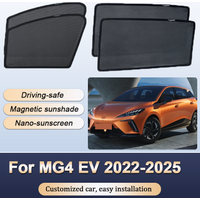 Sun Shades For MG MG4 EV MULAN EH32 2022-2025 Sunshades Magnetic Privacy Protection Visor Curtains Windows Auto Accessories image 4