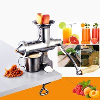 Manual Juicer Tool Stainless Steel Juicer Fruit & Vegetable Squeezer Manual Juicer Tool for Orange Lemon Pomegranate