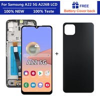 6.6 ''Hohe Qualität Für Samsung A22 5G A226B LCD Touch Screen Digitizer Montage Für Samsung SM-A226B SM-A226B/DS Display