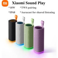 Xiaomi Sound Play TWS Stero Speaker Bluetooth 6.0 IP68 Waterproof 2600mAh Battery 18W Portable Speaker For Party Music