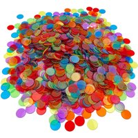 Transparent Bingo Counting Chips Size 19MM Learning Resources Kids Montessori Educational Toys Classroom Teaching Supplies