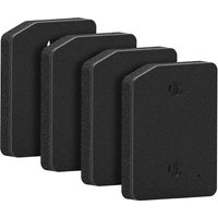 4 Pack Plinth Filter for Miele T1 Dryer, 9164761 Heat Pump Tumble Dryer Filter Toe-Kick Lint Filter Foam Sponge