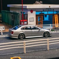 In Stock Ready To Ship Tarmac Works 1:64 VERTEX Toyota Aristo JZS161 Silver Diecast Car Model