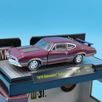 Diecast M2 1:64 Scale 1970 Oldsmobile Cutlass 442 Alloy Car Model
