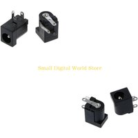 77UB 5 Pcs DC-005 Black for DC Power Socket Connector 5.5x2.1mm Barrel-Type PCB