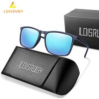 Luxury Square Vintage Polarized Windproof Fishing Sunglasses Cycling Eyewear Men Women Fashion Travel Driving Glasses UV400