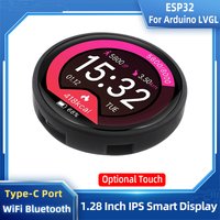 1.28 Cal IPS inteligentny wyświetlacz ESP32 do Arduino LVGL WIFI i rozbudowanie o funkcję Bluetooth 240*240 LCD TFT moduł z dotykowym pokojem