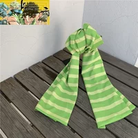 Anime langer grüner lila Schal Wrap Jonathan Joestar Cosplay Kostüm 200 cm selten handgefertigt
