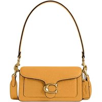 COACH Tabby Polished Pebble Leather Portable Crossbody Bag, Shoulder Bag Small Women's Mustard Yellow CY201-B4P01