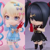Q Version #2201 2693 NEEDY GIRL OVERDOSE game Anime Rain KAngel Figures Movable Model Doll Set Toy Desktop Gift Regular Version