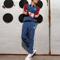 Adidas Genuine TRACKSUIT Men's and Women's Splicing Sports Loose Set JZ0108