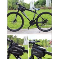 AliExpress NONE Bicycle Bags Bike Top Front Tube Frame Bag Touchscreen Phone Holder Case Storage MTB Road Bike Bag Cycling Accessories and Parts