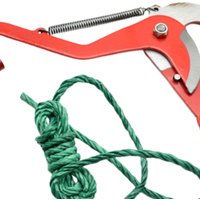 Heavy Duty Pruning Shears Double Pulley Bypass Tree Pruner with Long Nylon Rope for Home Farm Yard Gardening Tasks