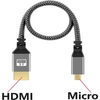 10m 5m Micro HDMI To HDMI Cable HDMI2.0 Micro HDMI Male 4K@60HZ HD Adapter Converter Wire MicroHDMI Cable For Camera Projection