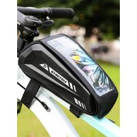 AliExpress NONE New EVA Hard Shell Waterproof Cycling Phone Touchscreen Bicycle Front Beam Bag
