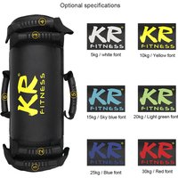 Adjustable Fillable Sandbag - Heavy Duty Fitness Bag for Weight Lifting, Strength Training & Home Gym Workouts
