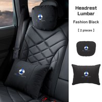 For BYD Denza EV D9 DM-i N7 N8 N9 Z9 Z9GT B5 B8 Car Neck Pillow Headrest Lumbar Support Breathable Suede Seat Pillow Accessorie