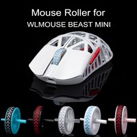 BTL Mouse Roller For WLmouse Beast Mini Wireless Replacement Scroll Wheel and Rubber Ring Collar set Pulley Mice Repair Tool