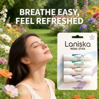 Nasal Stick Set Enhance Breath Long Lasting Refreshing Mint, Winter Mint, Tropical Lavender Nasal Inhaler Aromatherapy Body Care