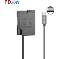 EP-5A EN-EL4 EL14a Dummy Battery DC Power Adapter for Nikon D3100 D3200 D3300 D3400 D3500 D5100 D5200 D5300 D5500 DF Camera