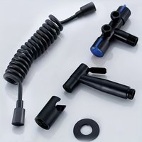 304 stainless steel spray gun, toilet faucet, pressure nozzle, for toilet and bathroom flushing and cleaning