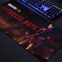 Top Games R-Residents Evil-L 4 Mouse Pad Rubber Mouse Pad Large Animation E-Sports Game Mat MS Two-Dimensional Large Table Mat C