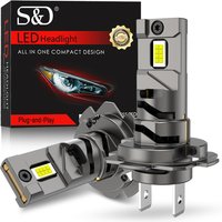 30000LM H7 LED Bulb Headlight Double Copper Tube 300W CSP for Car Headlamp Auto Diode Lamps Canbus H7 Led Turbo 6000K 12V