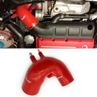 Wzmocniona silikonowa rura wlotowa SIBOB do Abarth 500 595 695 87/128 z turbosprężarką Garrett 1446, tylko przewód dolotowy powietrza.