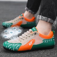 New 2025 High Quality Summer Men Sneakers Fashion Comfortable Non-slip Mesh Shoe Soft Breathable Wear-resistant Sport Sneaker